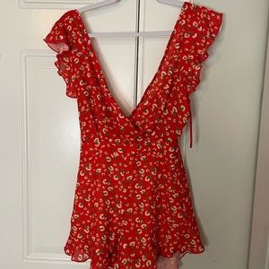Floral vacation Playsuit